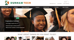 Desktop Screenshot of connect.durhamtech.edu